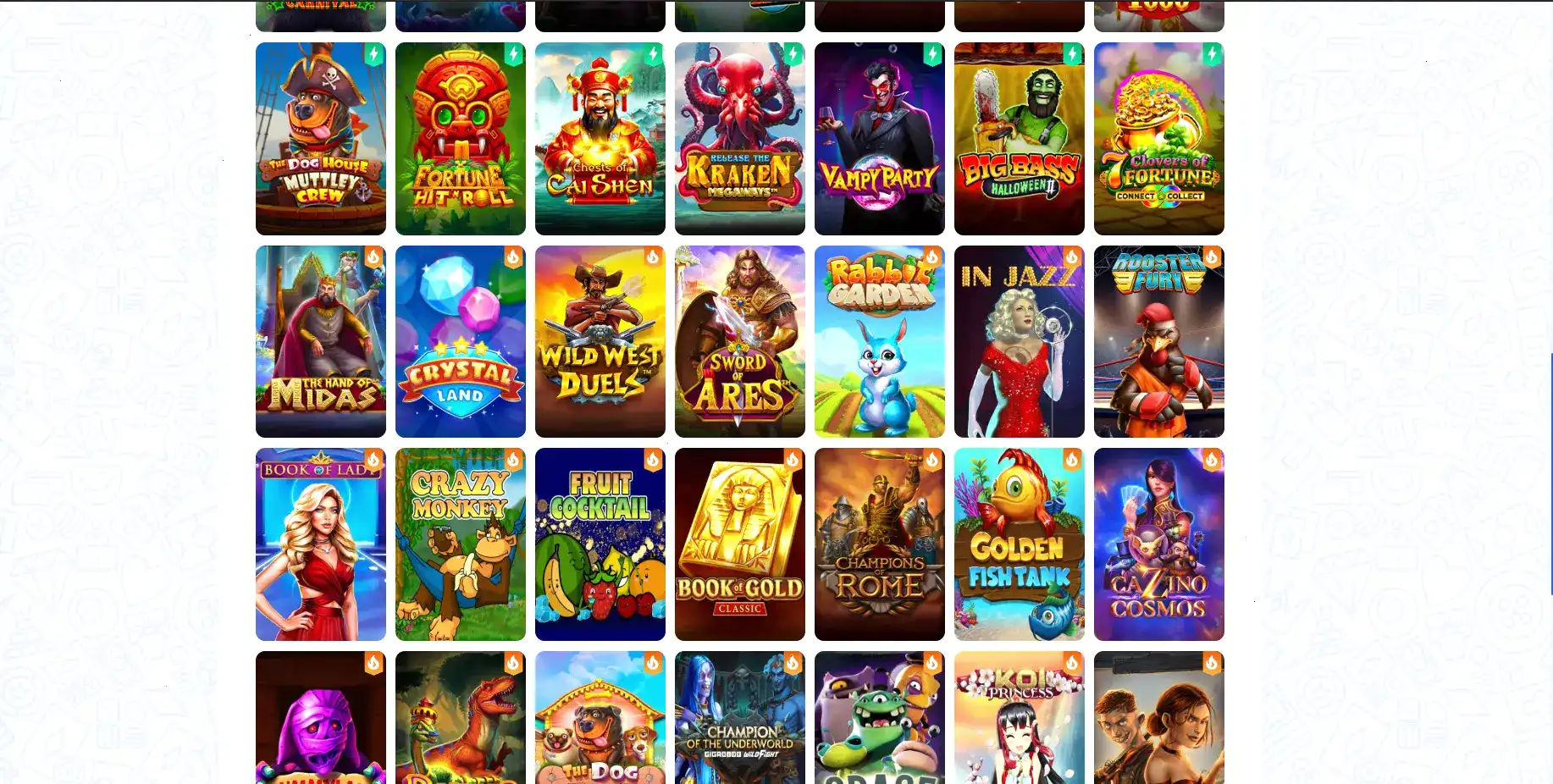 Интерфейс личного кабинета Spinto казино